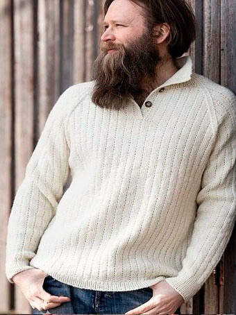 мужской вязаный свитер