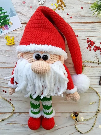 New Year's Gnome crochet